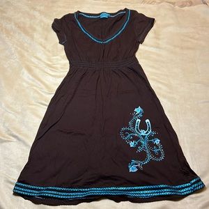 Chocolate dress